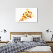 Pizzaausschnitt Leinwanddruck (Insitu (Schlafzimmer))