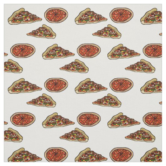 Pizzabau Stoff (Muster)