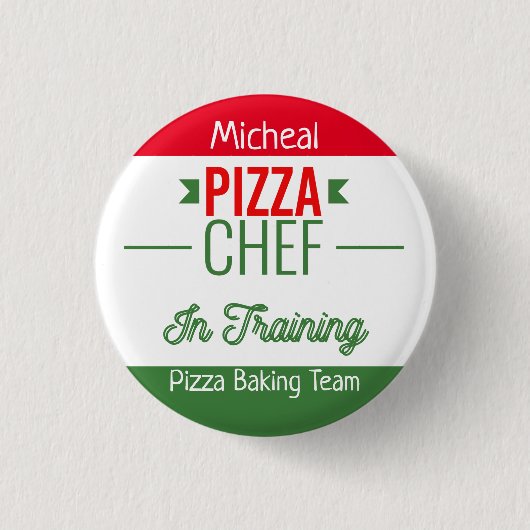 Pizzabeam - personalisiert button (Vorderseite)