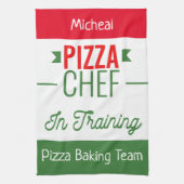 Pizzabeam - personalisiert geschirrtuch (Vertikal)