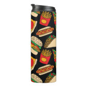 Pizzaburger Hotdog Pommes frites Tacos Thermosbecher (Nach rechts gedreht)