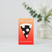 Pizzacoupon Rabattkarte (Stehend Vorderseite)