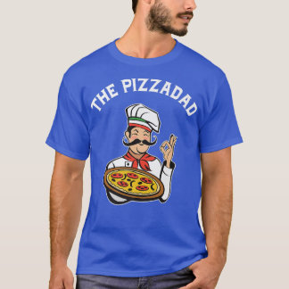 Pizzadad Funny Pizza Vater Feinschmecker Pizzamen T-Shirt