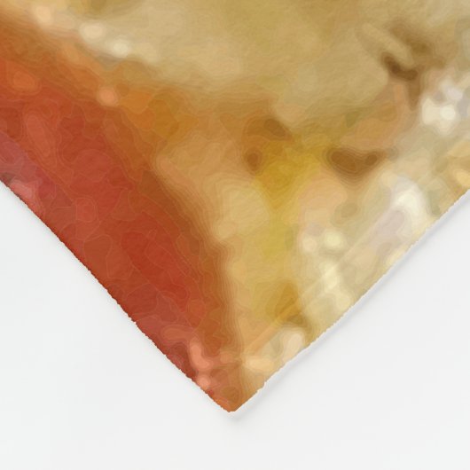 Pizzadecke aus Pepperoni Fleecedecke (Ecke)