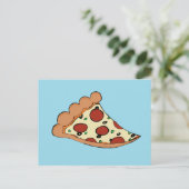 Pizzadesign Postkarte (Stehend Vorderseite)