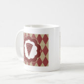 Pizzadiamanten Kaffeetasse (Vorderseite Links)