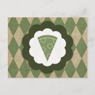 Pizzadiamanten Postkarte