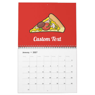 Pizzaecke Kalender