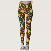 Pizzafreund 1 Leggings (Vorderseite)