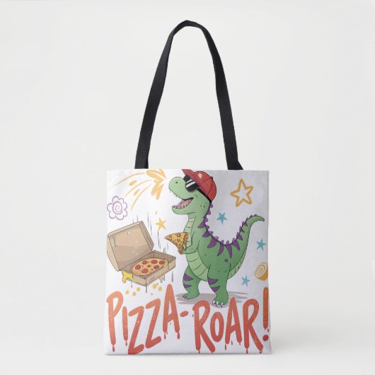 Pizzafreunde essen Essen Tasche (Vorderseite)