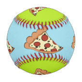 Pizzagaseball Baseball (Rückseite)