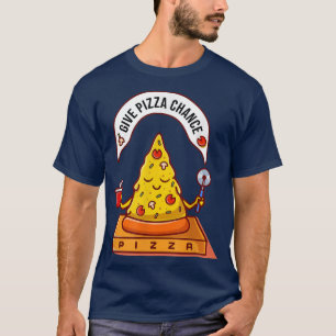 Pizzagelegenheit lustige Ruhe zen Meditationscarto T-Shirt