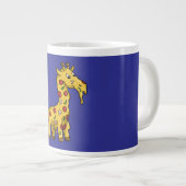 Pizzagiraffe Jumbo-Tasse (Vorderseite Rechts)
