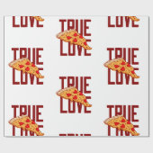 Pizzaherbst Geschenkpapier (Flach)