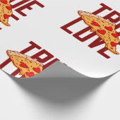 Pizzaherbst Geschenkpapier (Ecke)