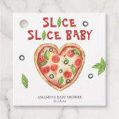 Pizzaherdusche Geschenkanhänger (Vorderseite)