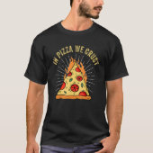Pizzahersteller Pizzabschneider-Pizzabuch T-Shirt (Vorderseite)