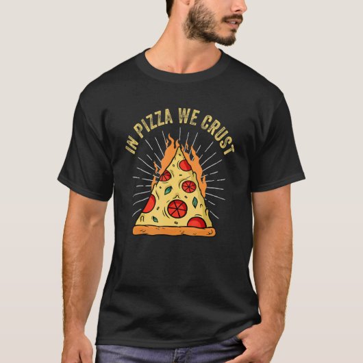 Pizzahersteller Pizzabschneider-Pizzabuch T-Shirt (Vorderseite)