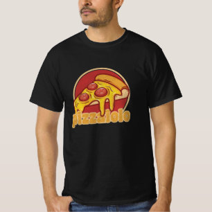 Pizzaiolo lustige Pizza-Macher-Geschenk-Pie-Illust T-Shirt