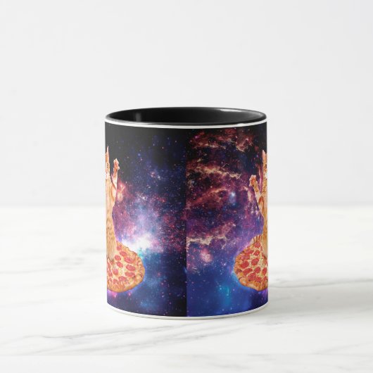 Pizzakatkatze Tasse (Zentrum)