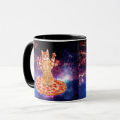 Pizzakatkatze Tasse (Vorderseite Links)