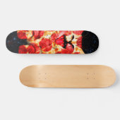 Pizzakatze im Weltraum Skateboard (Horizontal)