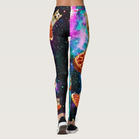 Pizzakatze Leggings (Rückseite)
