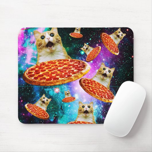 Pizzakatze Mousepad (Mit Mouse)