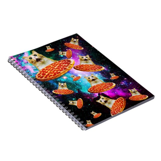 Pizzakatze Notizblock (Rechte Seite)