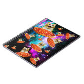 Pizzakatze Notizblock (Linke Seite)