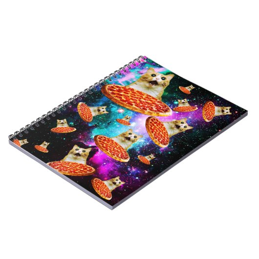 Pizzakatze Notizblock (Linke Seite)