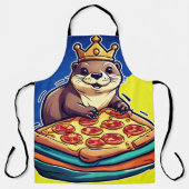 PizzaKing_Otter Schürze (Vorderseite)