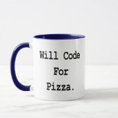 Pizzakode Tasse (Links)