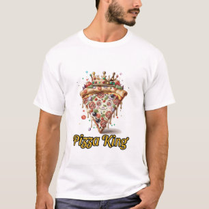 Pizzakönig, Pizzaliebhaber T-Shirt