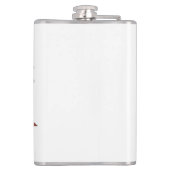 Pizzaliebhaber Flachmann (Rückseite)