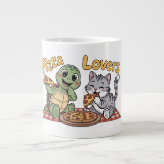 Pizzaliebhaber Jumbo-Tasse