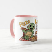 Pizzaliebhaber Tasse (Vorderseite Links)