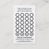 PizzaLochkarte Treuekarte (Rückseite)
