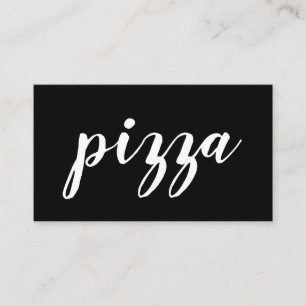 Pizzaloyalitäts-Lochkarte Treuekarte