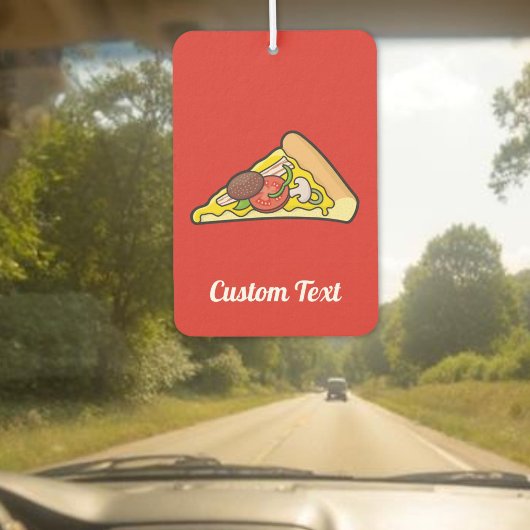 Pizzalschnitt Autolufterfrischer