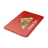Pizzalschnitt Badematte (Schrägansicht)