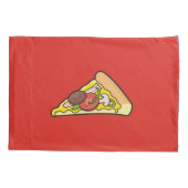 Pizzalschnitt Kissenbezug (Rückseite)