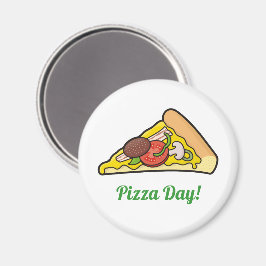 Pizzalschnitt Magnet