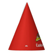 Pizzalschnitt Partyhütchen (Links)