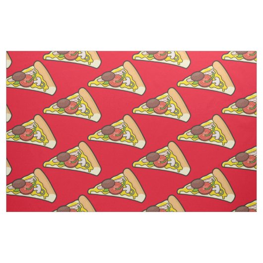 Pizzalschnitt Stoff (Fat Quarter (45,7 x 55,9 cm))