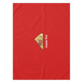 Pizzalschnitt Tischdecke (Vorderseite)