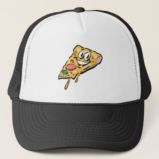 Pizzalschnitt Truckerkappe (Vorderseite)