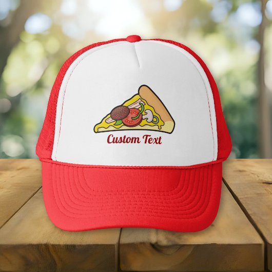 Pizzalschnitt Truckerkappe