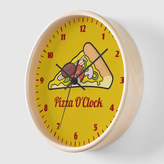 Pizzalschnitt Uhr (Winkel)