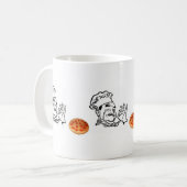Pizzamann Tasse (Vorderseite Links)